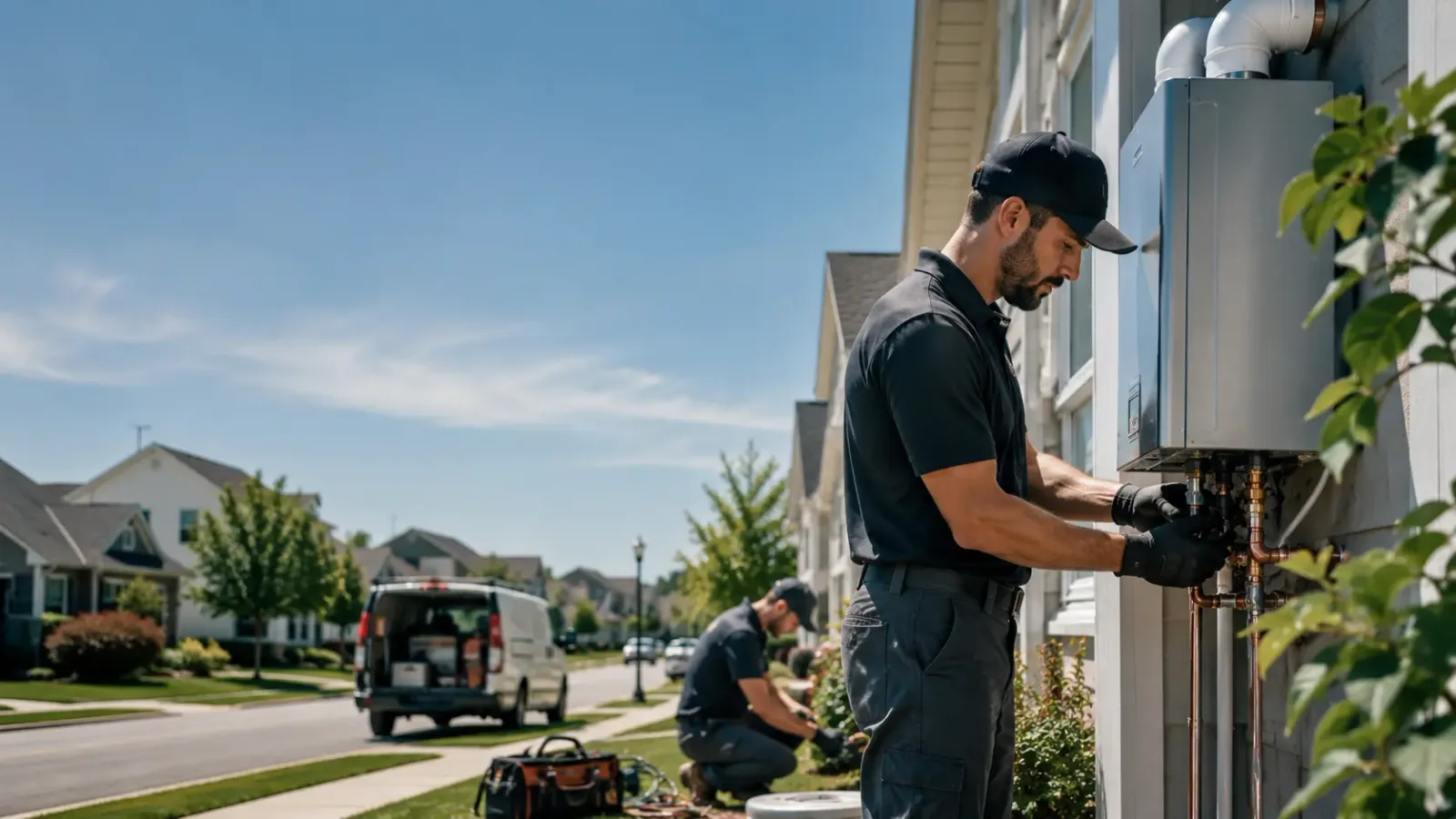 Tankless Water Heater Installation in Clint, TX